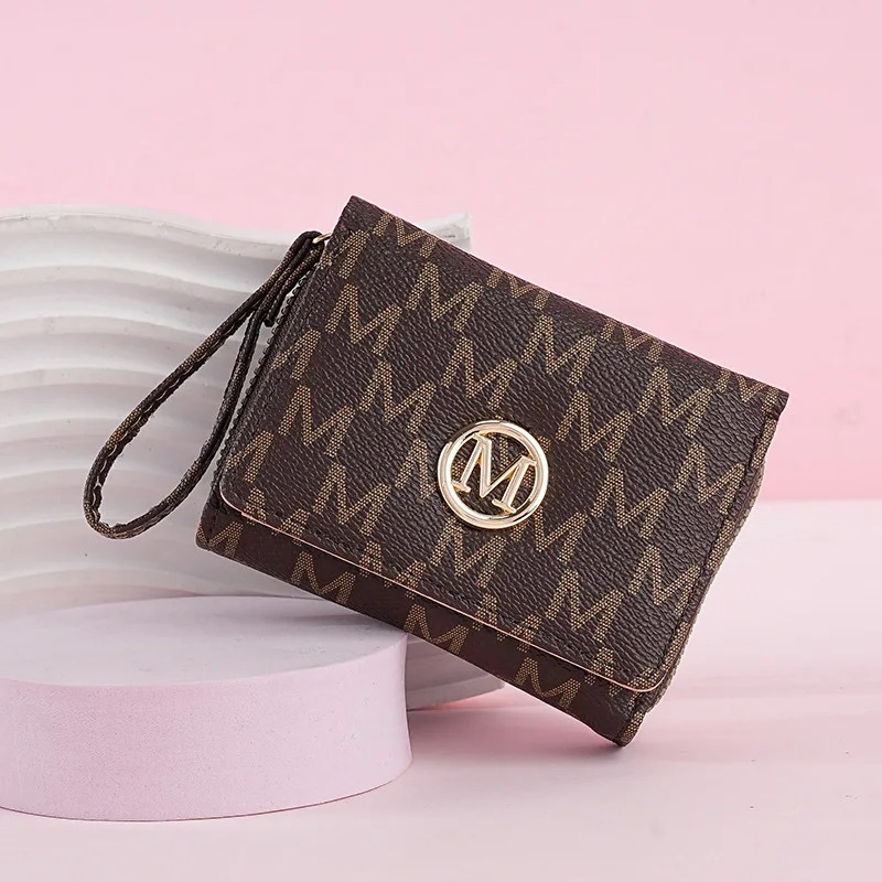 Threefold Zipper Wallet with L - Wallets ulasan dan harga