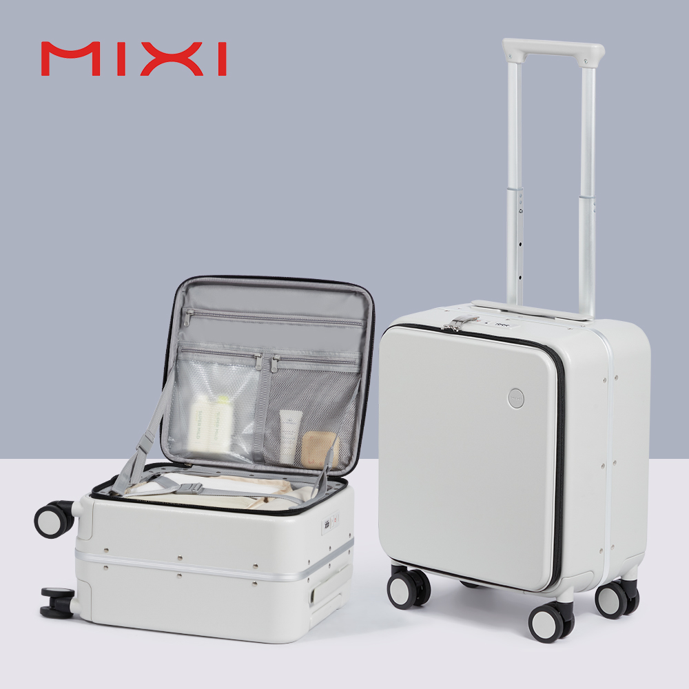 Mixi 14 Inch Underseat PC Hard - Aluminum Frame Carry On Luggage ulasan dan harga