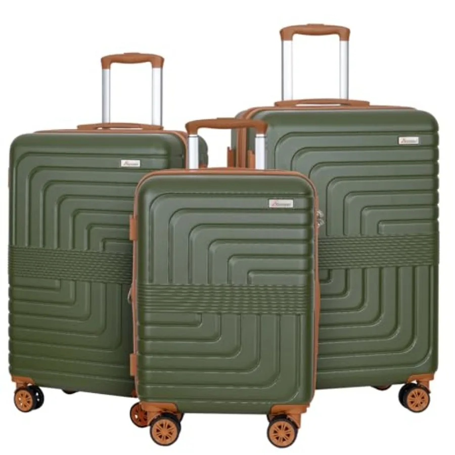 3-Piece Expandable Luggage Set - Expandable Hard Shell Luggage Set ulasan dan harga