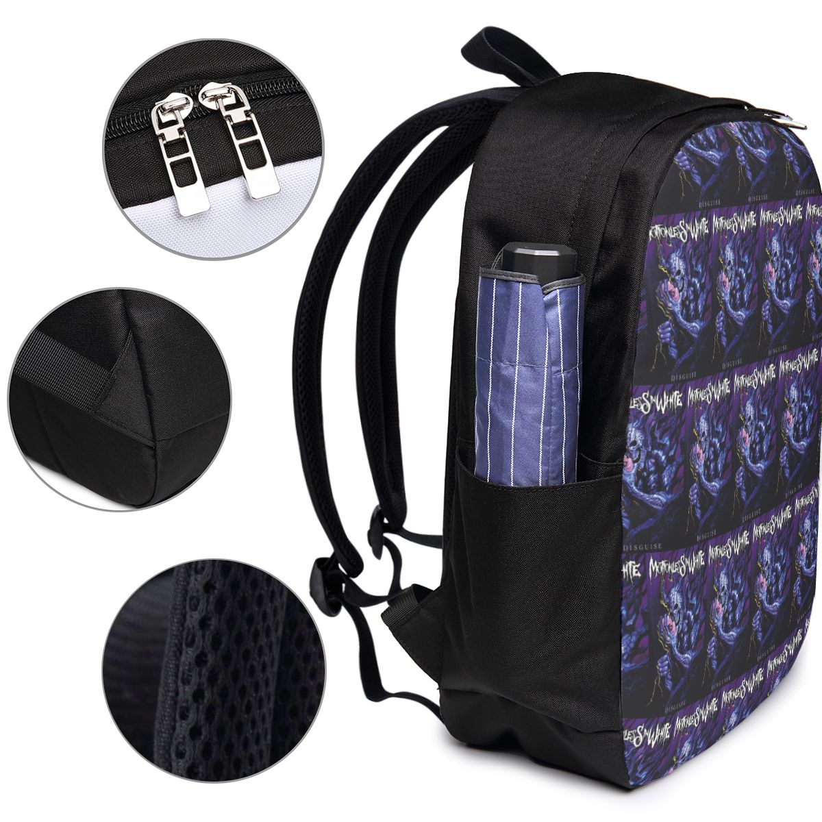 Motionless In White Backpack T - Backpacks ulasan dan harga