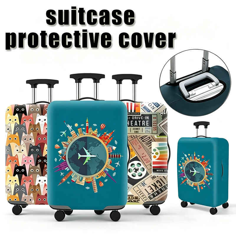 New Travel Suitcases Protector - Waterproof Suitcase Cover Protector ulasan dan harga