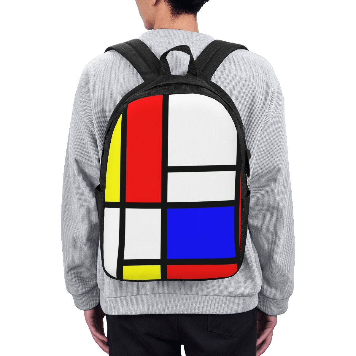 Piet Mondrian Composition  Bac - Backpacks ulasan dan harga