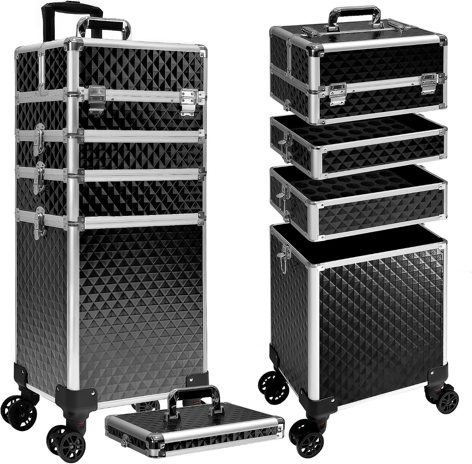 Rolling Makeup Train Case, Cos - Luggage ulasan dan harga