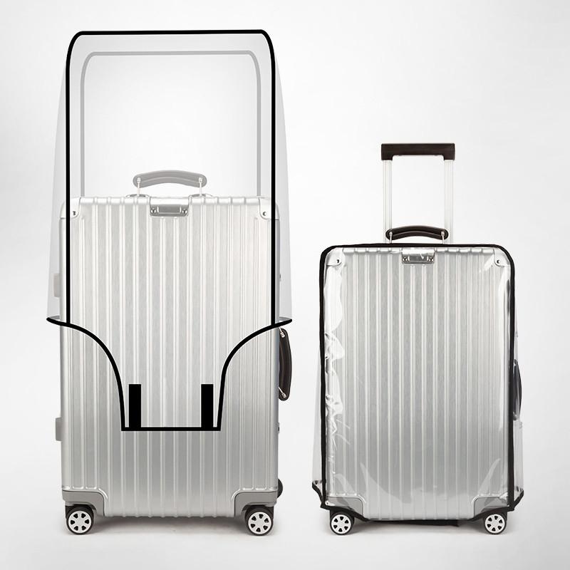 2027 Travel Transparent Luggag - Luggage Protective Cover Transparent ulasan dan harga
