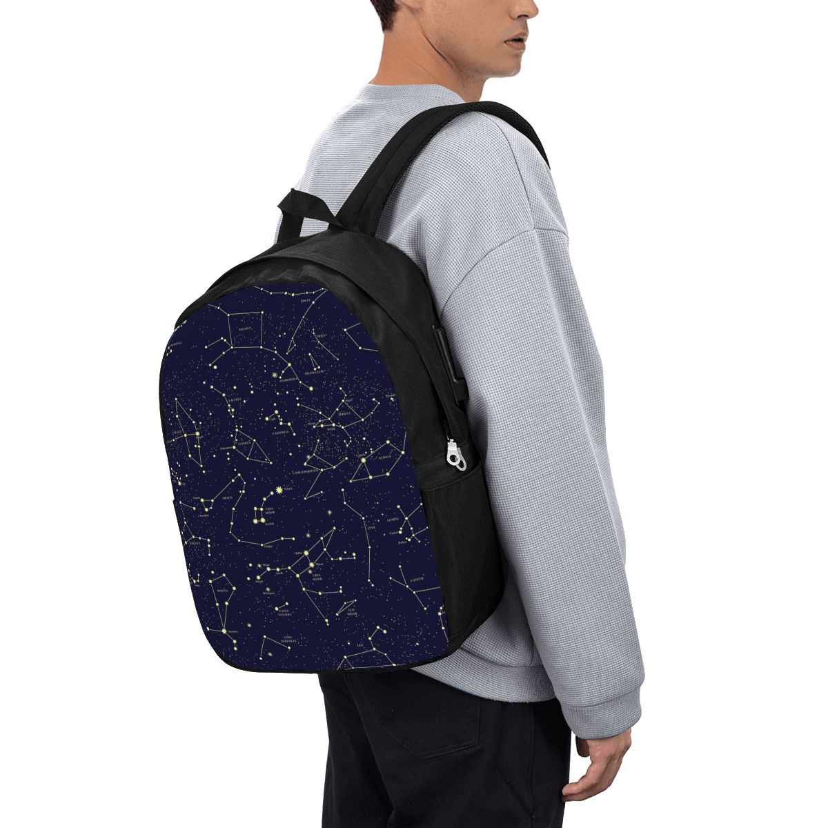 Night Sky Golden Celestial Sta - Backpacks ulasan dan harga