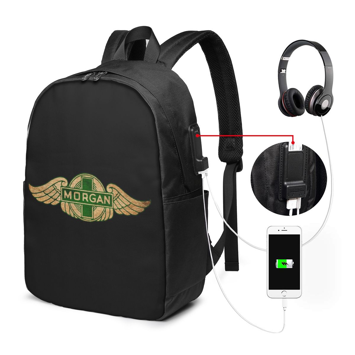 Morgan Motor Car Company Backp - Backpacks ulasan dan harga