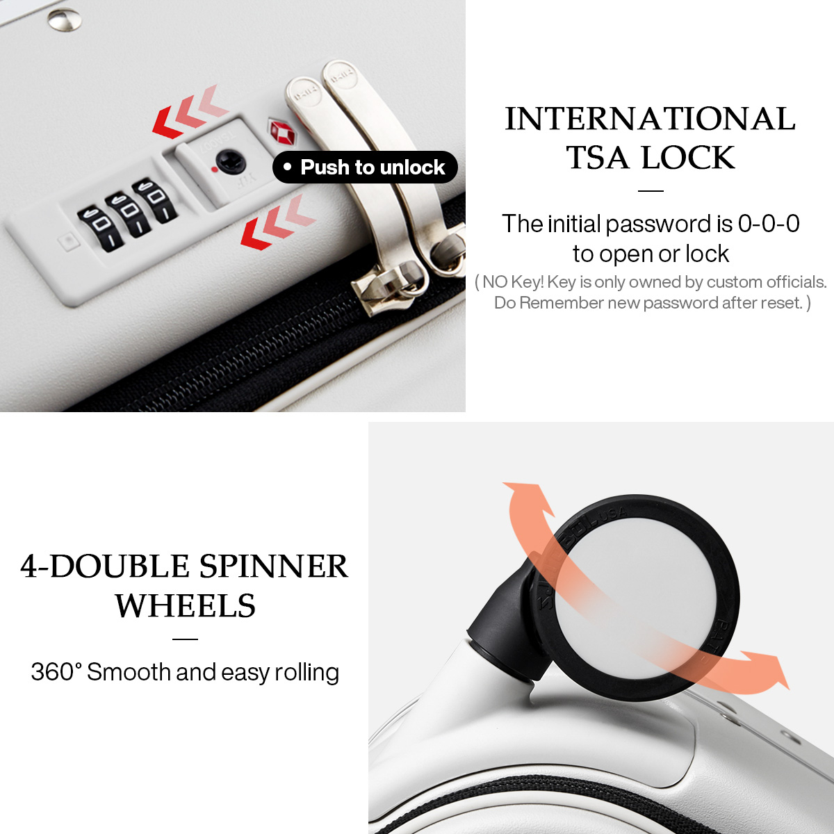 Mixi Patent Design Aluminum Fr - Aluminum Frame Carry On Luggage ulasan dan harga
