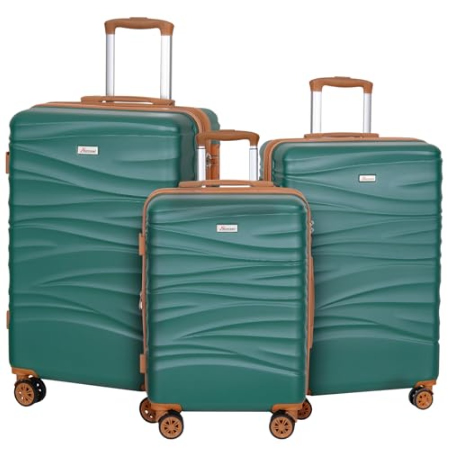 Hardside Expandable 3PCS Lugga - Expandable Hard Shell Luggage Set ulasan dan harga
