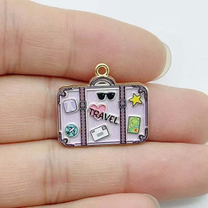 10pcs Fashion Enamel Printed H - Handbags ulasan dan harga