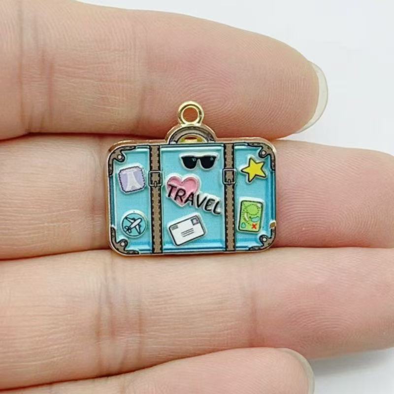 10pcs Fashion Enamel Printed H - Handbags ulasan dan harga