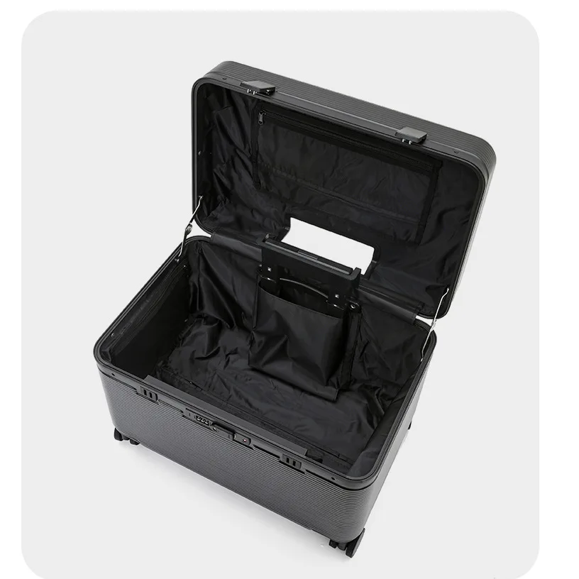 Bunnyfly Captain's Travel Case - Aluminum Frame Carry On Luggage ulasan dan harga