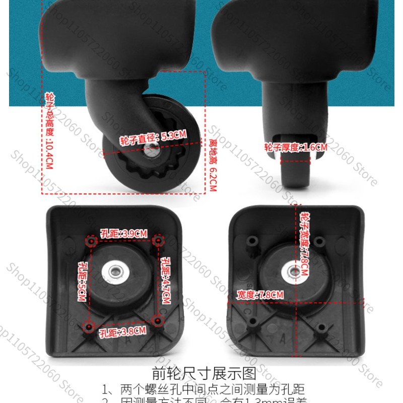 For BW042# Replacement Luggage - Silent Replacement Luggage Wheels ulasan dan harga