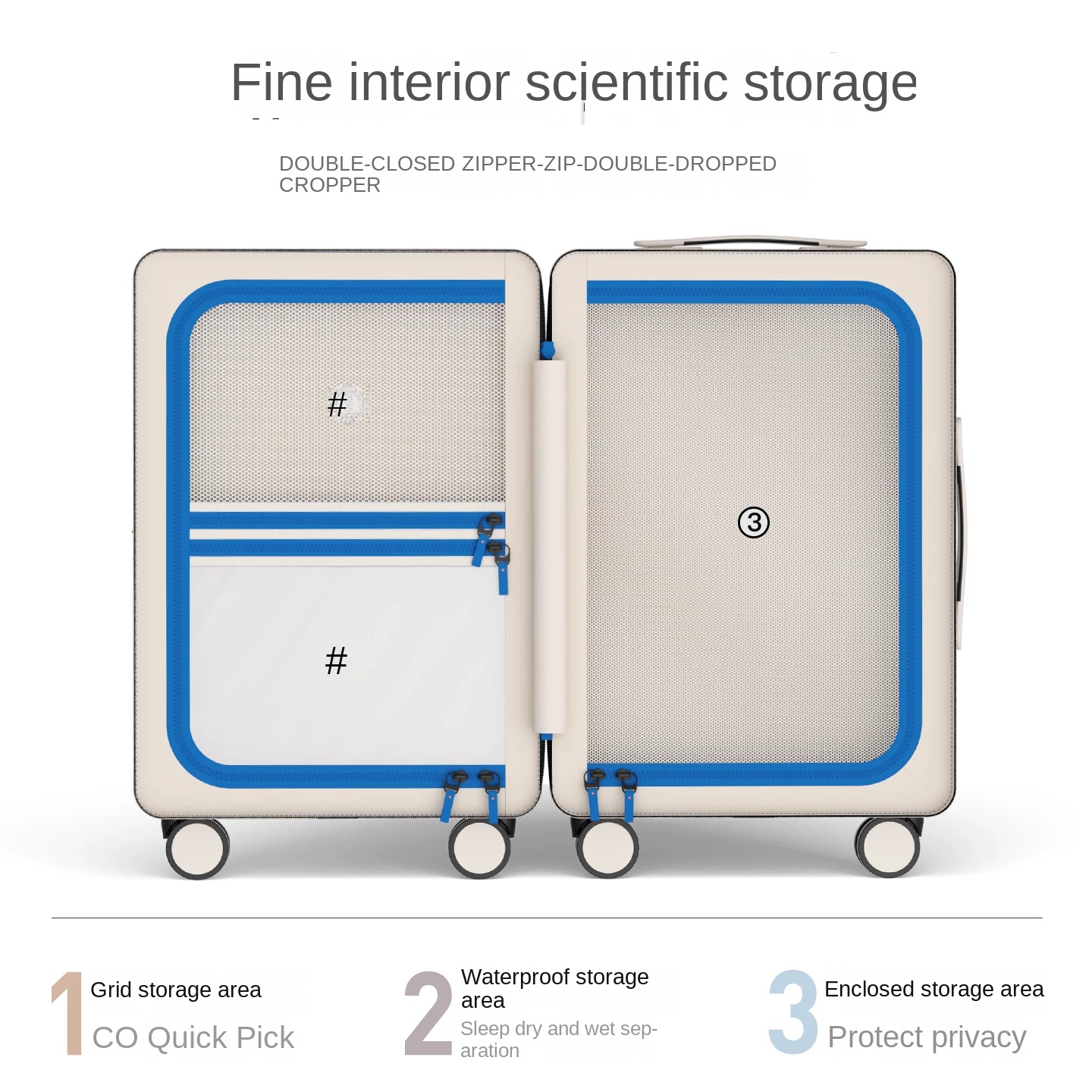 20-inch Trolley Suitcase 28-in - Cabin Size Lightweight Travel Trolley ulasan dan harga