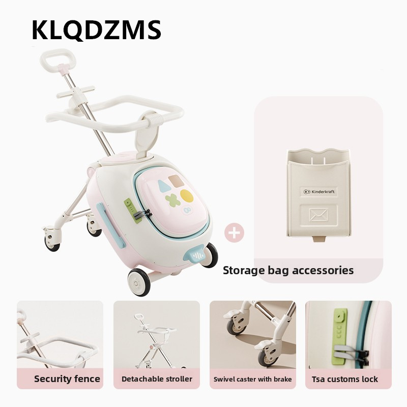 KLQDZMS ABS+PC Suitcase Childr - Spinner Wheel Rolling Suitcase 20 Inch ulasan dan harga