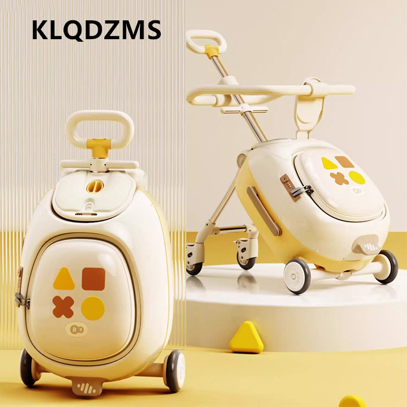 KLQDZMS ABS+PC Suitcase Childr - Spinner Wheel Rolling Suitcase 20 Inch ulasan dan harga