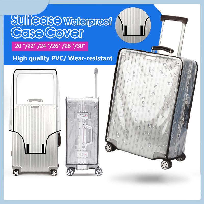 Hot Sale Travel Transparent Lu - Luggage Protective Cover Transparent ulasan dan harga