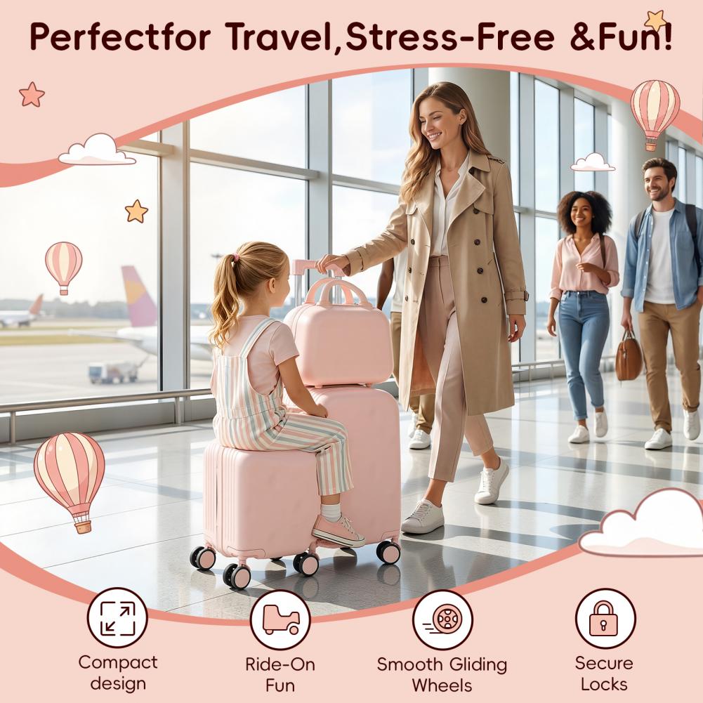 Fun Scooter 20 Inch Kids Ride  - Kids Ride On Suitcase Scooter ulasan dan harga
