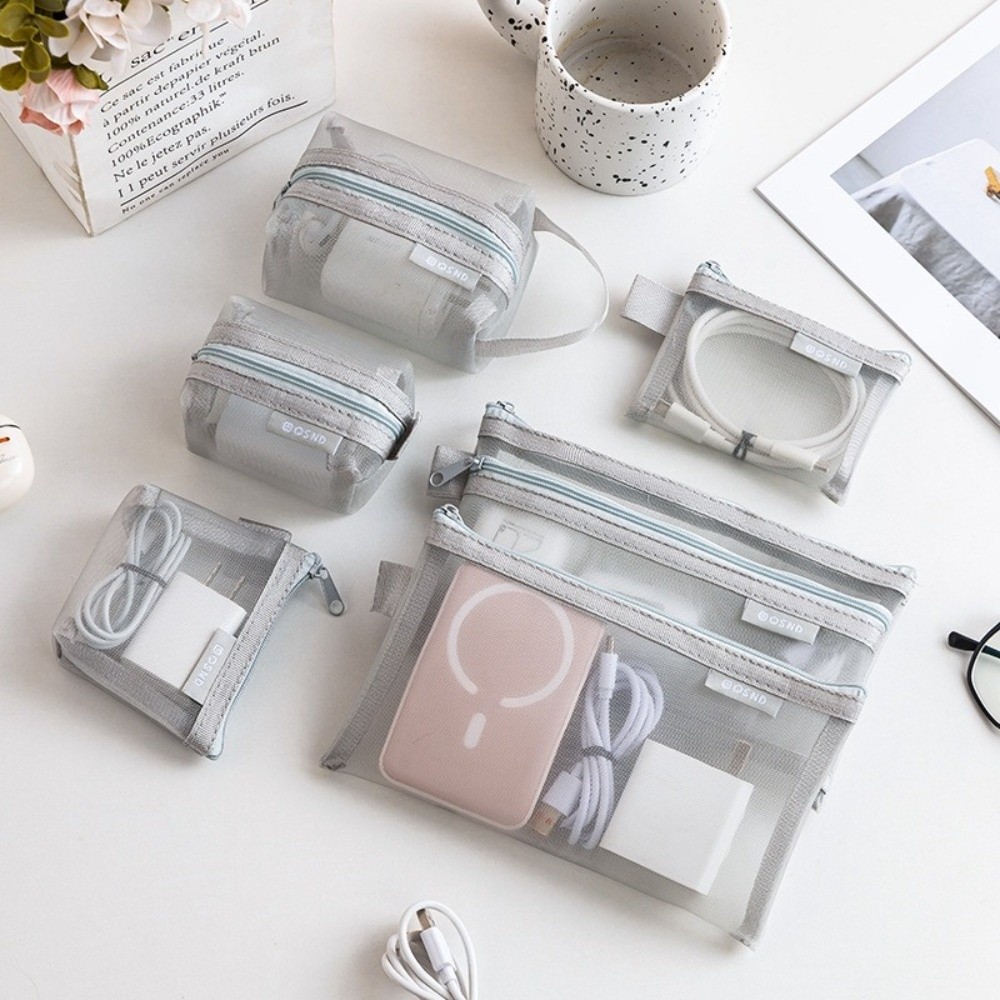 Durable Nylon Transparent Stor - Cosmetic Bags ulasan dan harga